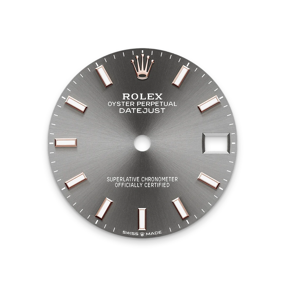 Rolex デイトジャスト オイスター、31 mm、オイスタースチール&エバーローズゴールド