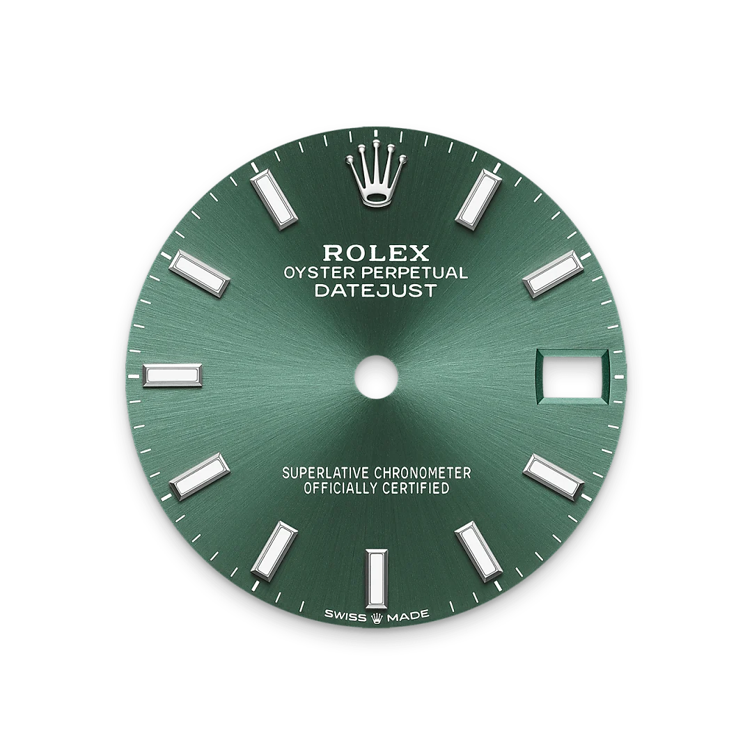 Rolex デイトジャスト 36 オイスター、36 mm、オイスタースチール&ホワイトゴールド