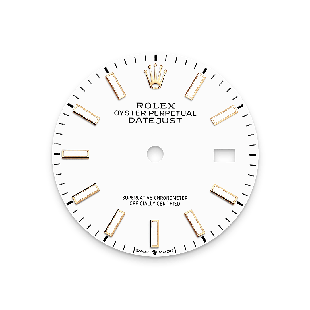 Rolex デイトジャスト 36 オイスター、36 mm、オイスタースチール&イエローゴールド