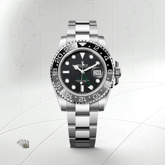 Rolex GMTマスター Ⅱ オイスター、40 mm、オイスタースチール