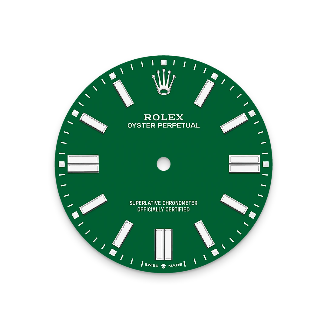 Rolex オイスター パーペチュアル 41 オイスター、41 mm、オイスタースチール