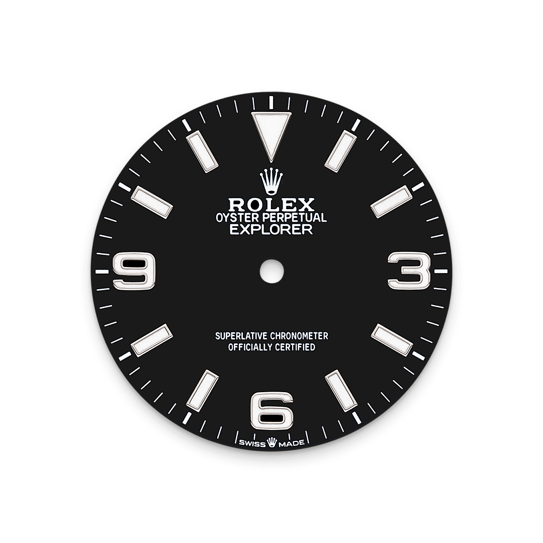 Rolex エクスプローラー 36 オイスター、36 mm、オイスタースチール