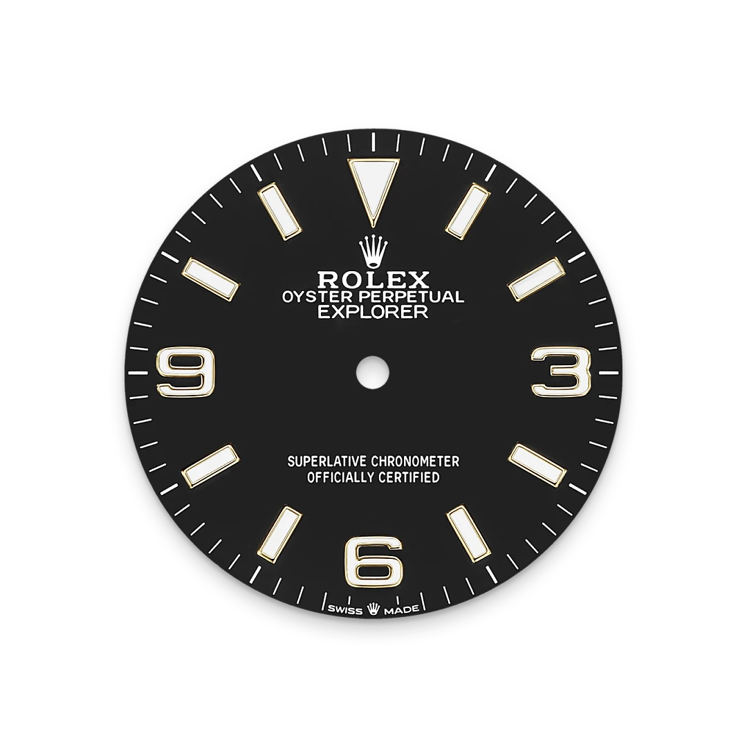 Rolex エクスプローラー 36 オイスター、36 mm、オイスタースチール&イエローゴールド リファレンス 124273 ¥ 1,943,700