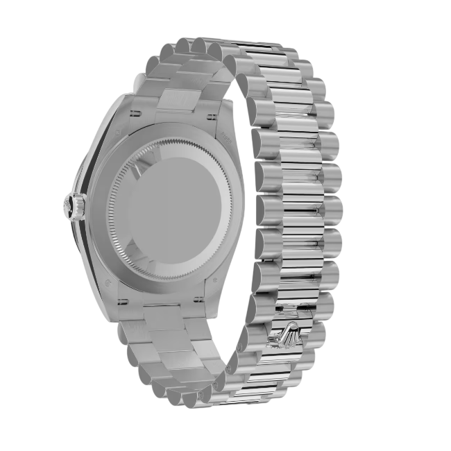 デイデイト 40 | オイスター、40 mm、プラチナ、ダイヤモンド リファレンス 228396TBR-0002