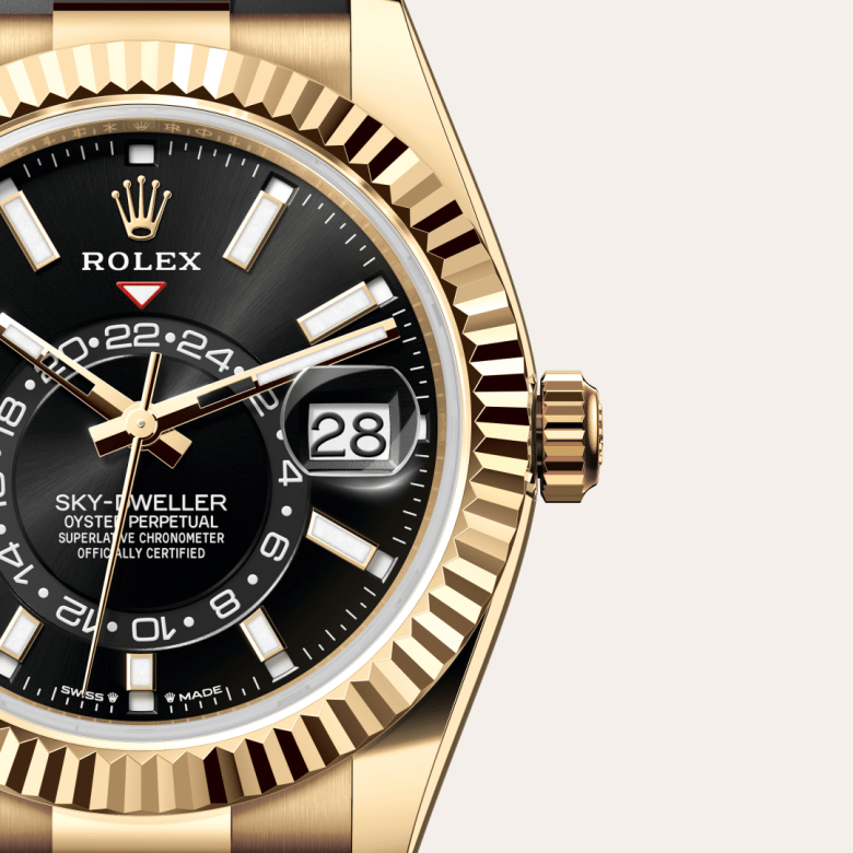 ロレックス スカイドゥエラー オイスター、42 mm、イエローゴールド リファレンス m336238-0002