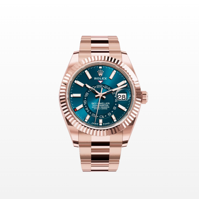 ロレックス スカイドゥエラー  オイスター、42 mm、エバーローズゴールド  リファレンス m336935-0001
