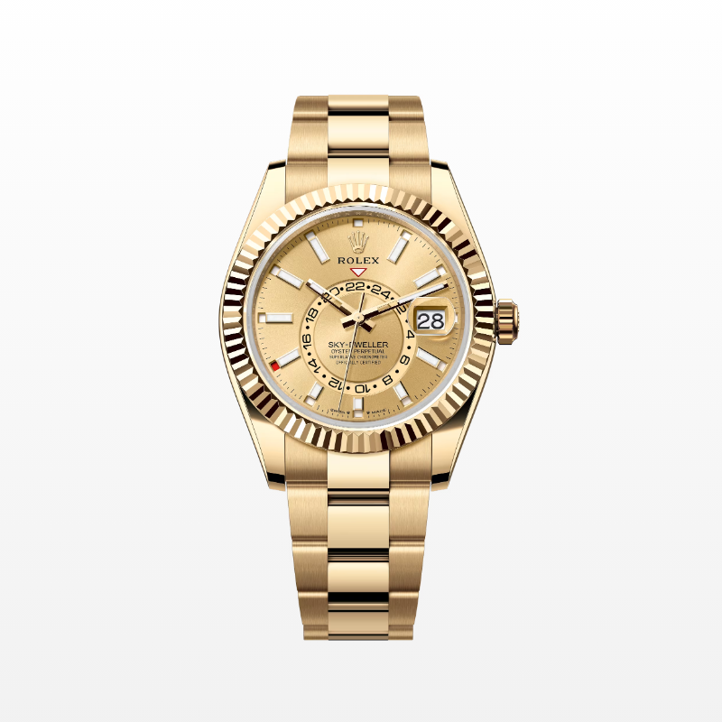 ロレックス スカイドゥエラー  オイスター、42 mm、イエローゴールド  リファレンス m336938-0001