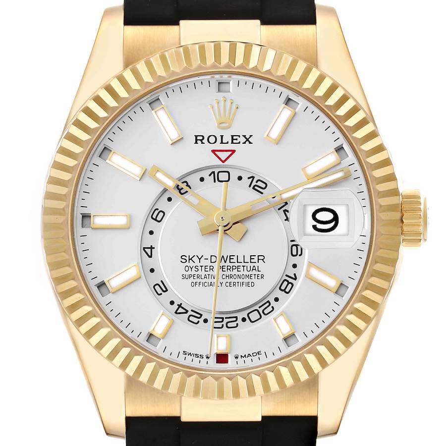 ロレックス スカイドゥエラー  オイスター、42 mm、イエローゴールド  リファレンス m336238-0003
