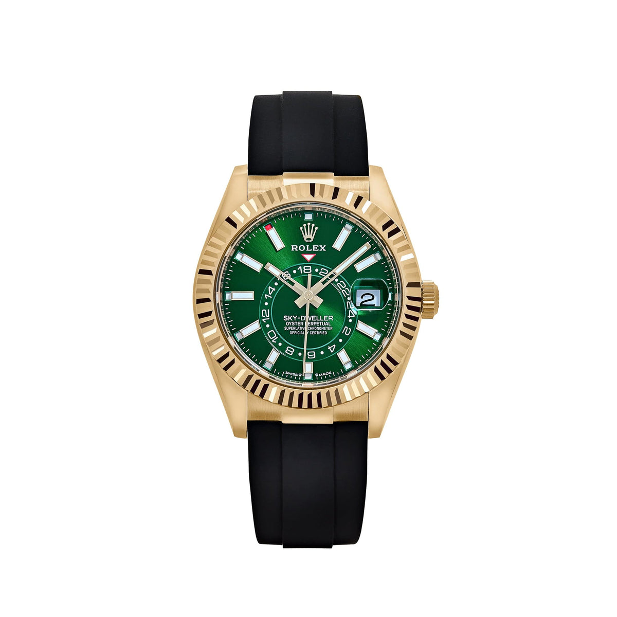 ロレックス スカイドゥエラー  オイスター、42 mm、イエローゴールド  リファレンス m336238-0004