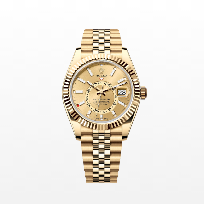 ロレックス スカイドゥエラー  オイスター、42 mm、イエローゴールド  リファレンス m336938-0004
