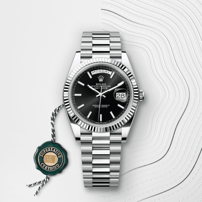 デイデイト 40 | オイスター、40 mm、プラチナ  リファレンス 228236-0003