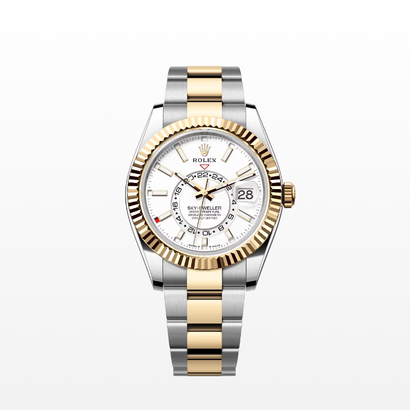 ロレックス スカイドゥエラー  オイスター、42 mm、オイスタースチール＆イエローゴールド  リファレンス m336933-0005