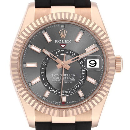 ロレックス スカイドゥエラー  オイスター、42 mm、エバーローズゴールド  リファレンス m336235-0004