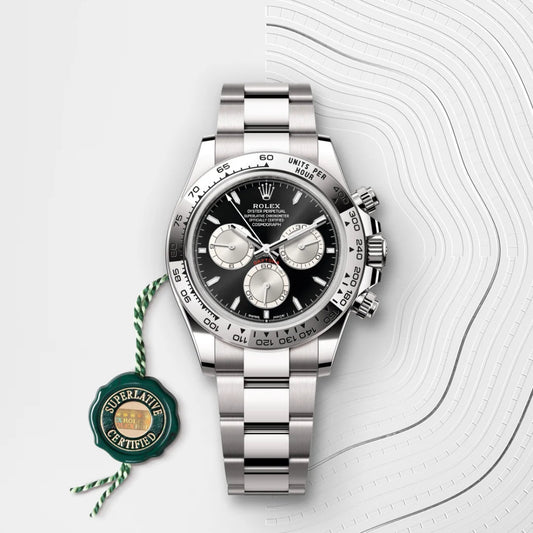 Rolex コスモグラフ デイトナ  オイスター、40 mm、ホワイトゴールド