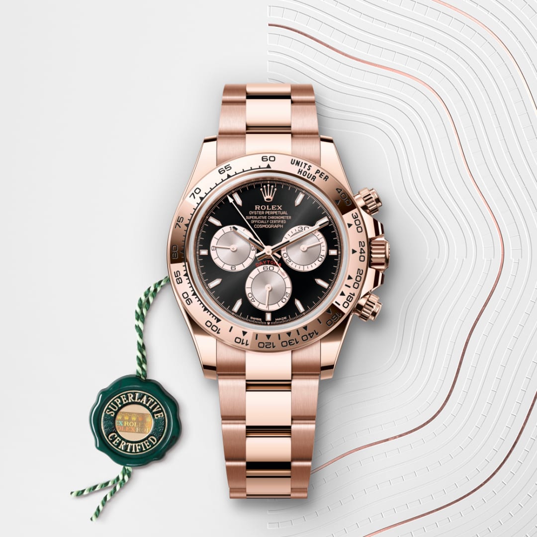 Rolex コスモグラフ デイトナ  オイスター、40 mm、エバーローズゴールド