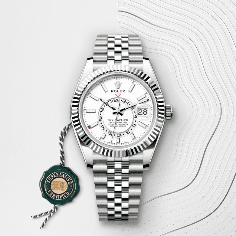 ロレックス スカイドゥエラー  オイスター、42 mm、オイスタースチール＆ホワイトゴールド  リファレンス m336934-0004