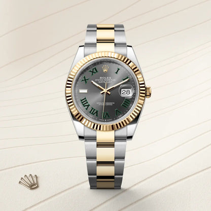 Rolex デイトジャスト 41  オイスター、41 mm、オイスタースチール＆イエローゴールド