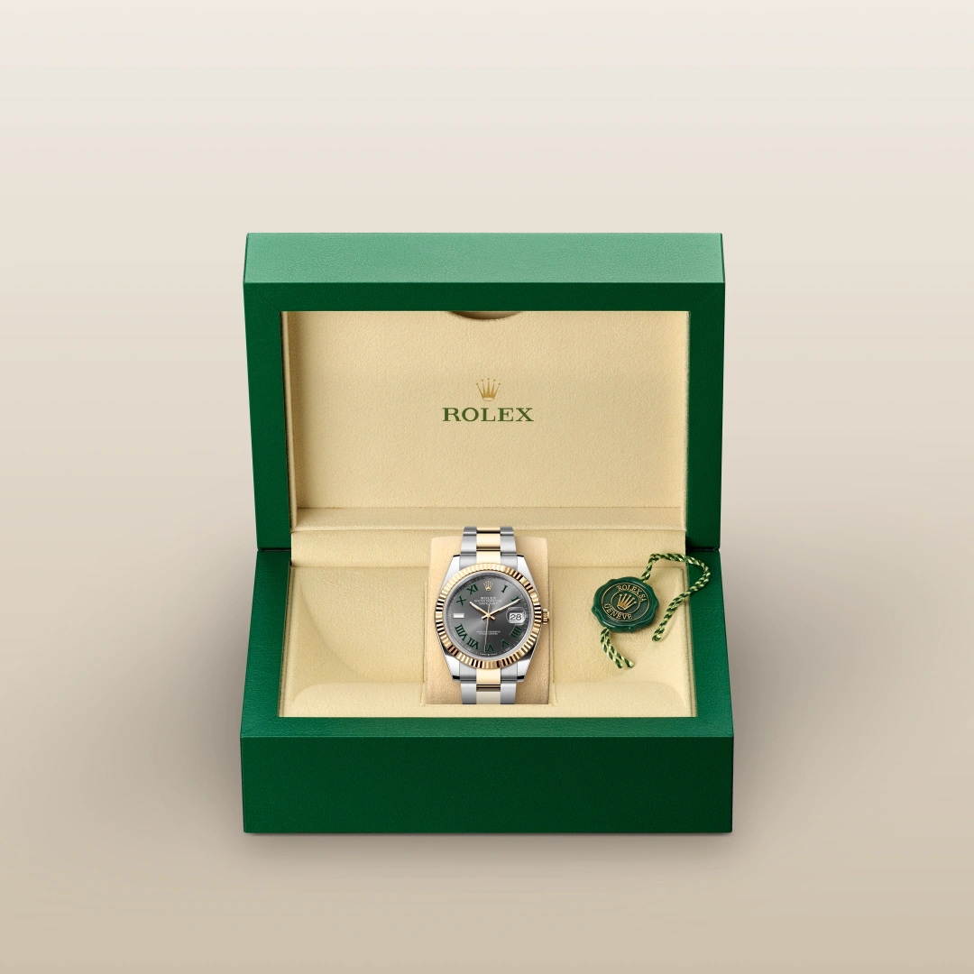 Rolex デイトジャスト 41  オイスター、41 mm、オイスタースチール＆イエローゴールド