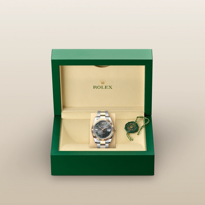 Rolex デイトジャスト 41  オイスター、41 mm、オイスタースチール＆イエローゴールド