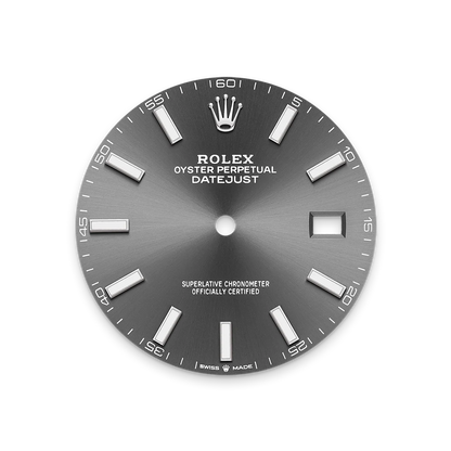 Rolex デイトジャスト 41  オイスター、41 mm、オイスタースチール＆ホワイトゴールド