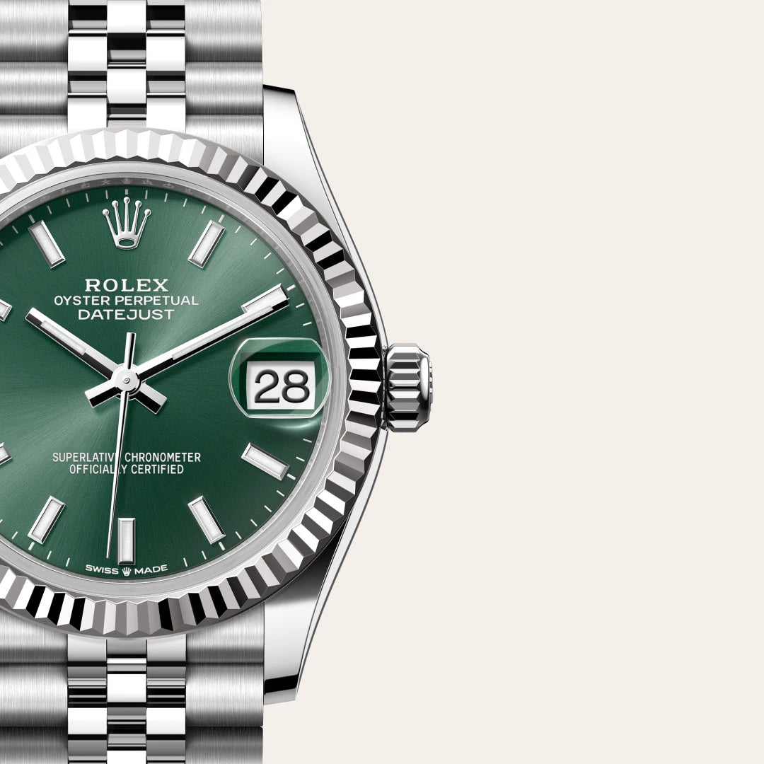 Rolex デイトジャスト 36  オイスター、36 mm、オイスタースチール＆ホワイトゴールド