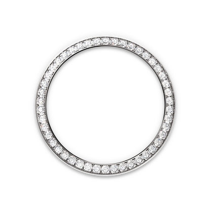 Rolex デイトジャスト 31  オイスター、31 mm、オイスタースチール＆ホワイトゴールド、ダイヤモンド