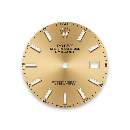 Rolex デイトジャスト 41  オイスター、41 mm、オイスタースチール＆イエローゴールド