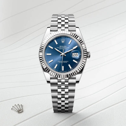 Rolex デイトジャスト 41  オイスター、41 mm、オイスタースチール＆ホワイトゴールド