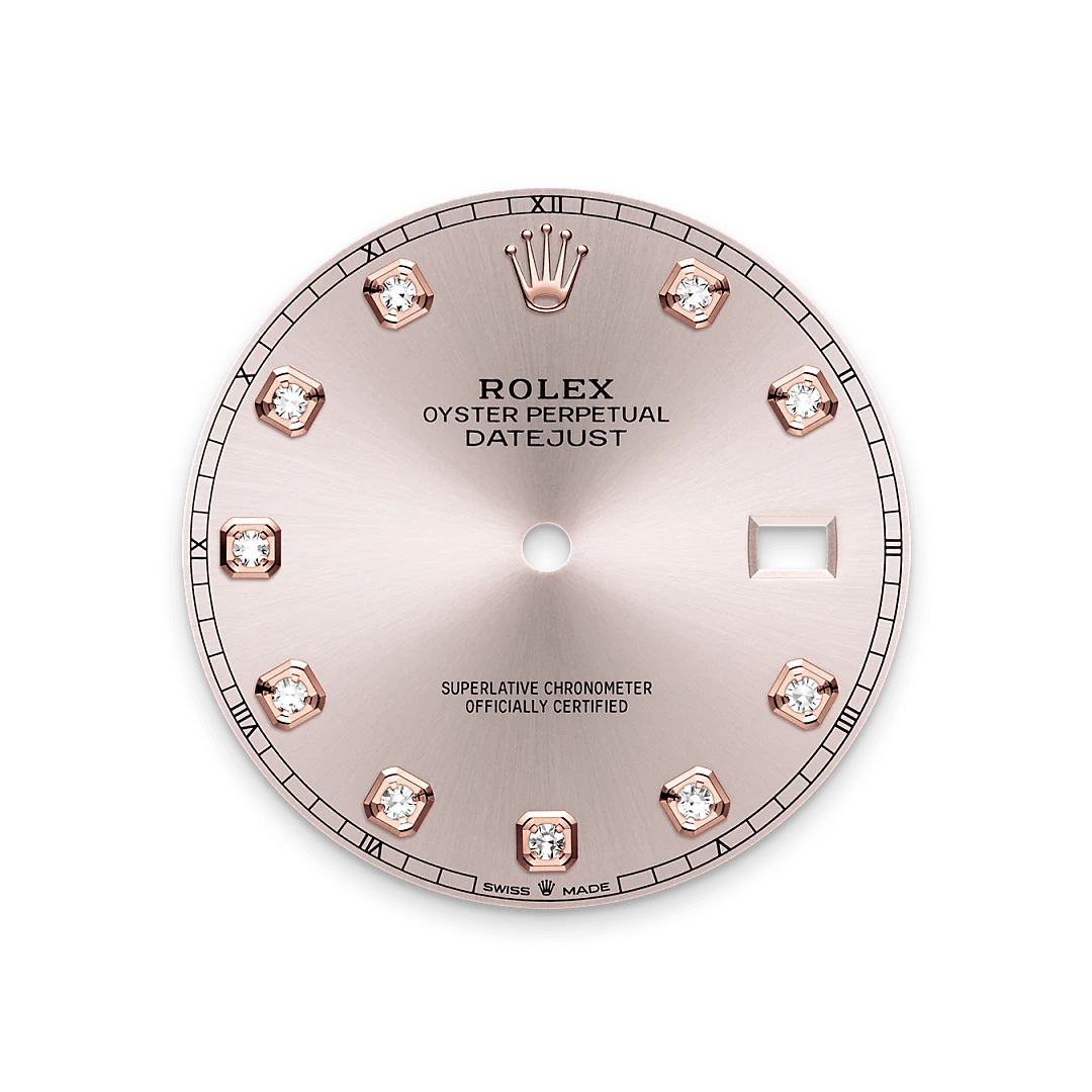 Rolex デイトジャスト 41  オイスター、41 mm、オイスタースチール＆エバーローズゴールド