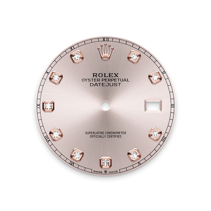 Rolex デイトジャスト 41  オイスター、41 mm、オイスタースチール＆エバーローズゴールド