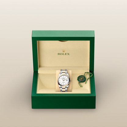 Rolex デイトジャスト 36  オイスター、36 mm、オイスタースチール＆イエローゴールド