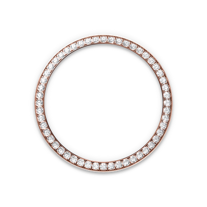 Rolex デイトジャスト 36  オイスター、36 mm、オイスタースチール＆エバーローズゴールド、ダイヤモンド