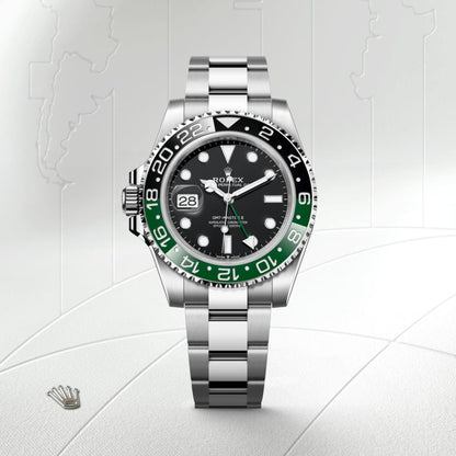 Rolex GMTマスター Ⅱ  オイスター、40 mm、オイスタースチール