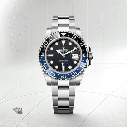 Rolex GMTマスター Ⅱ  オイスター、40 mm、オイスタースチール