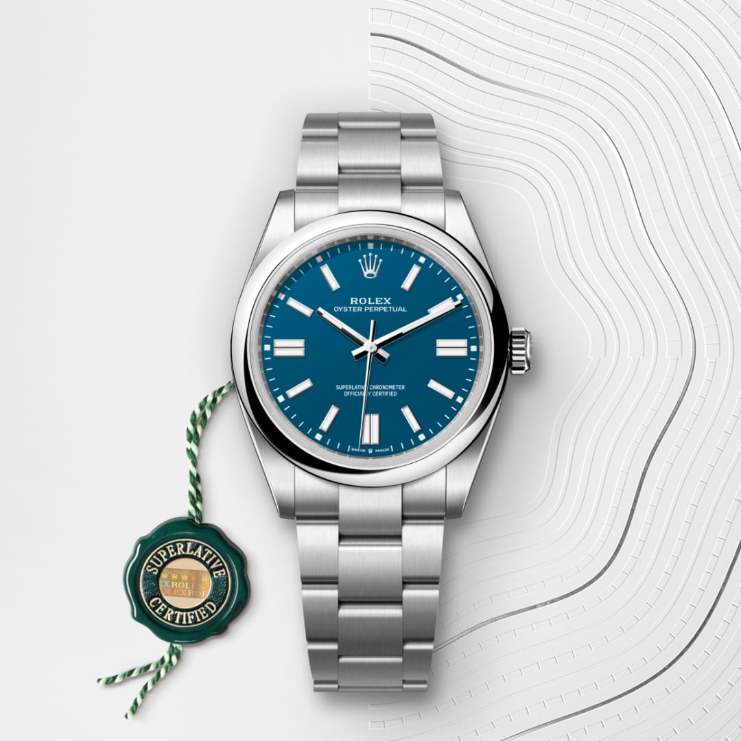 オイスター パーペチュアル 41  オイスター、41 mm、オイスタースチール