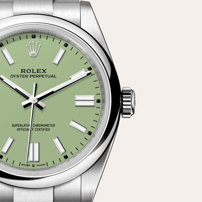 Rolex オイスター パーペチュアル 41  オイスター、41 mm、オイスタースチール