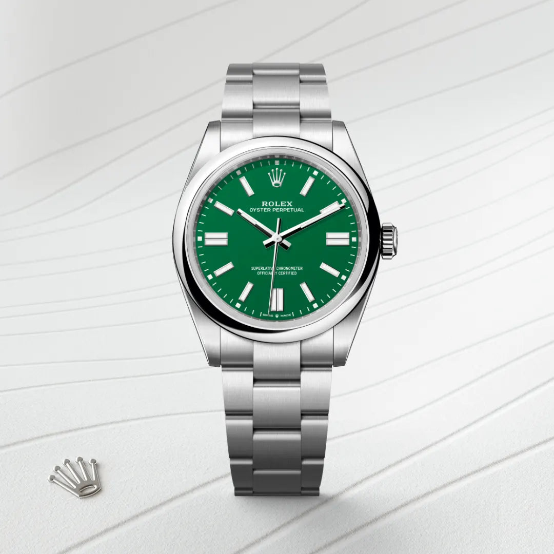 Rolex オイスター パーペチュアル 41  オイスター、41 mm、オイスタースチール