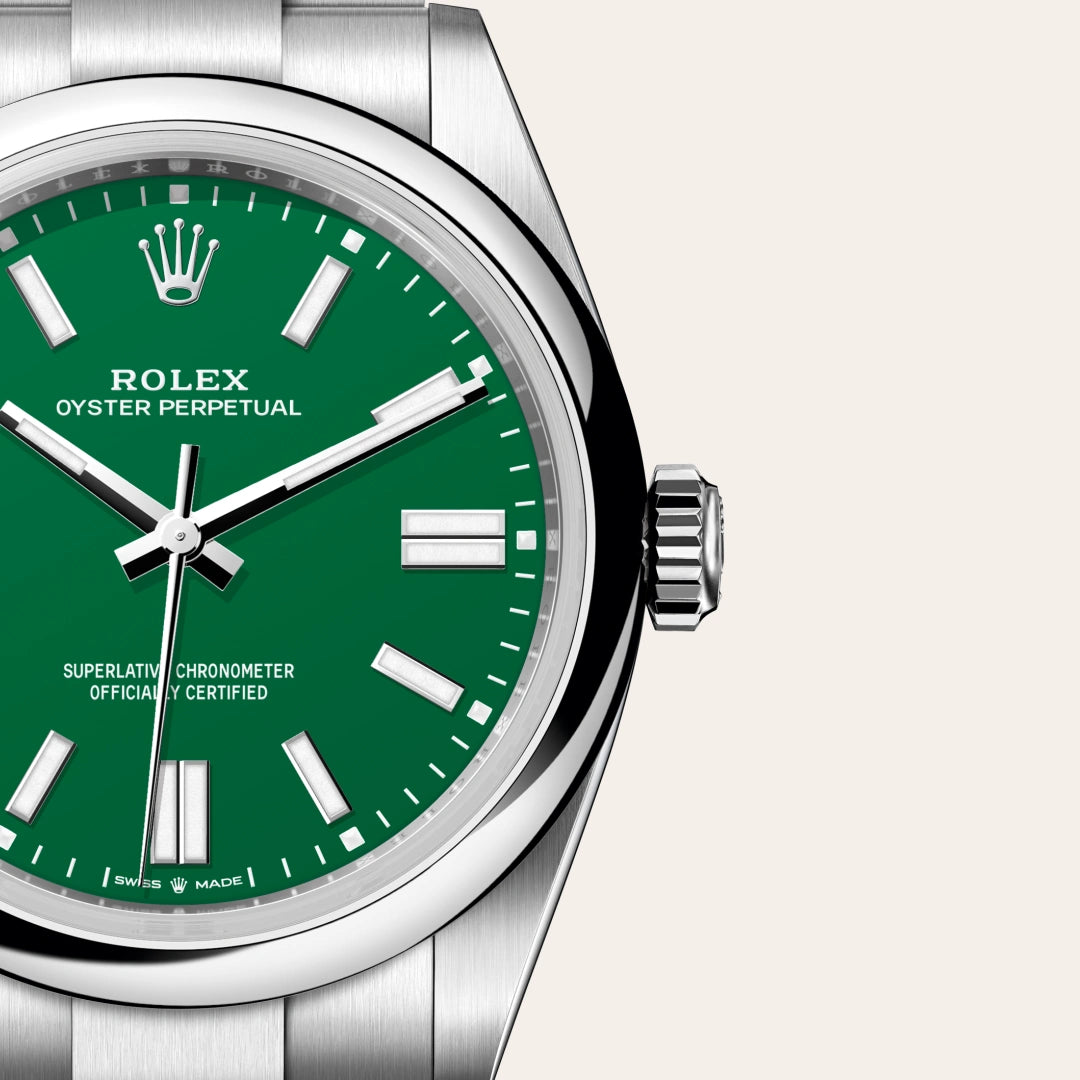 Rolex オイスター パーペチュアル 41  オイスター、41 mm、オイスタースチール