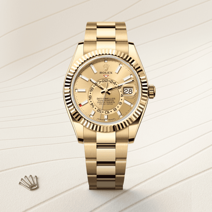 ロレックス スカイドゥエラー  オイスター、42 mm、イエローゴールド  リファレンス m336938-0001