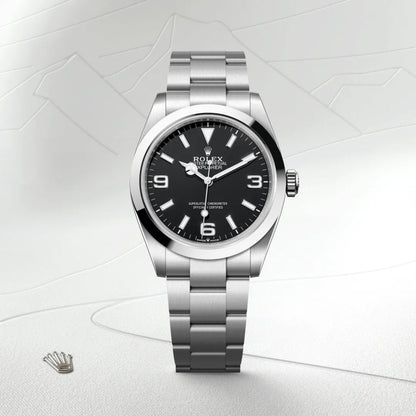 Rolex エクスプローラー 36  オイスター、36 mm、オイスタースチール