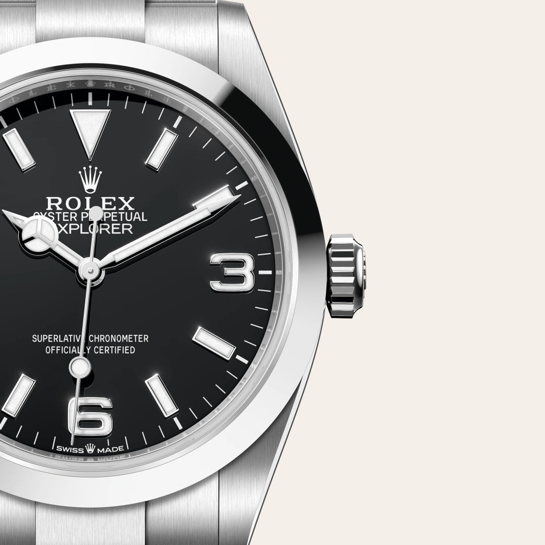 Rolex エクスプローラー 36  オイスター、36 mm、オイスタースチール