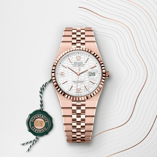 ロレックス ランドドゥエラー 36  オイスター、36 mm、エバーローズゴールド  リファレンス m127235-0001