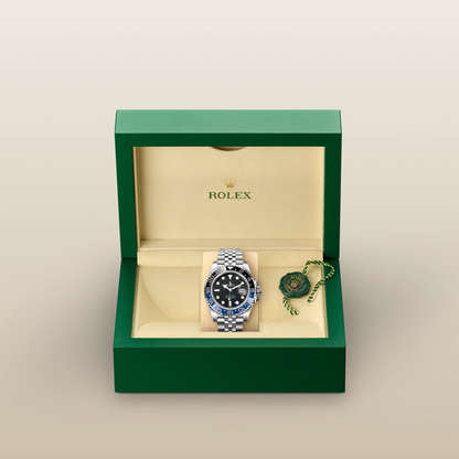 Rolex GMTマスター Ⅱ  オイスター、40 mm、オイスタースチール