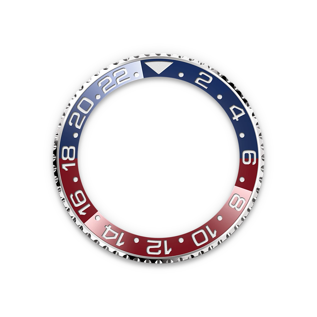 Rolex GMTマスター Ⅱオイスター、40 mm、ホワイトゴールド