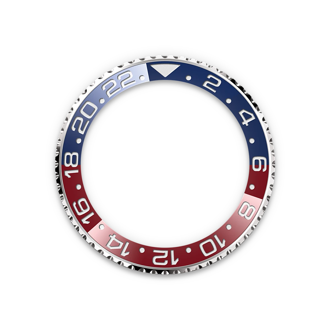 Rolex GMTマスター Ⅱ  オイスター、40 mm、ホワイトゴールド