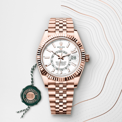 ロレックス スカイドゥエラー  オイスター、42 mm、エバーローズゴールド  リファレンス m336935-0007