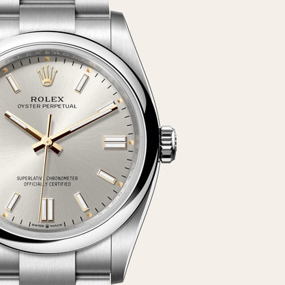 Rolex オイスター パーペチュアル 36  オイスター、36 mm、オイスタースチール