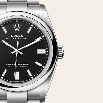 Rolex オイスター パーペチュアル 36  オイスター、36 mm、オイスタースチール