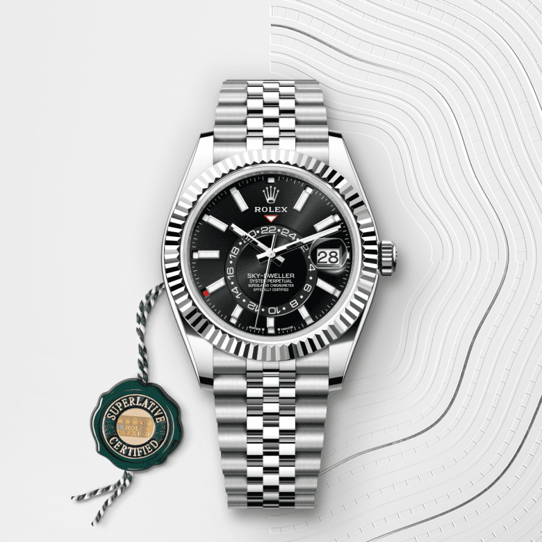 ロレックス スカイドゥエラー  オイスター、42 mm、オイスタースチール＆ホワイトゴールド  リファレンスm336934-0008