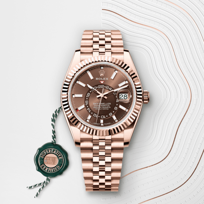 ロレックス スカイドゥエラー  オイスター、42 mm、エバーローズゴールド  リファレンス m336935-0006